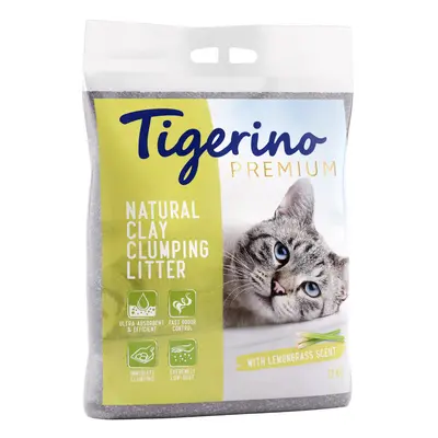 Tigerino Premium 2 x 12 kg arena aglomerante ¡a precio especial! - Olor a citronela