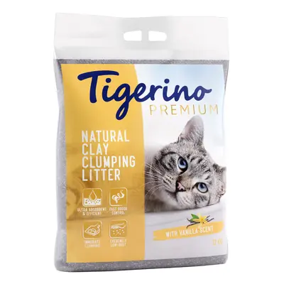 Tigerino Premium 2 x 12 kg arena aglomerante ¡a precio especial! - Olor a vainilla