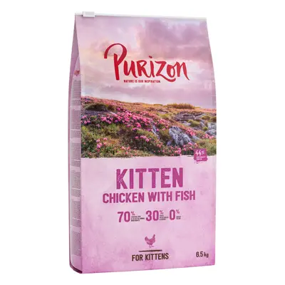 Purizon 6,5 kg pienso para gatos ¡con 10 € de descuento! - Kitten con pollo y pescado