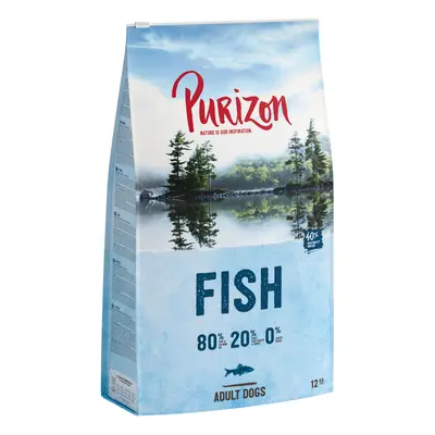 Purizon 12 kg pienso para perros ¡con 10 € de descuento! - Adult Pescado