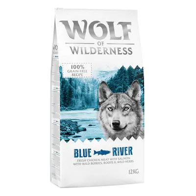 Wolf of Wilderness 12 kg pienso para perros ¡con 10 € de descuento! - Blue River, con salmón