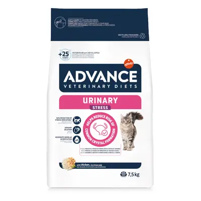 Advance Veterinary Diets Urinary Stress para gatos - 2 x 7,5 kg - Pack Ahorro