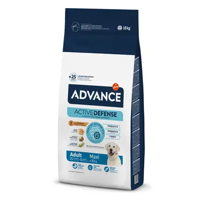 Advance 18 kg Medium y Maxi en formato ahorro - Maxi Adult pollo y arroz - 18 kg