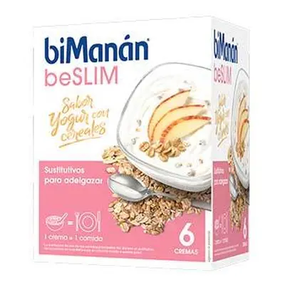 Bimanan natillas sustitutivas sabor yogur con cereales 312 gr