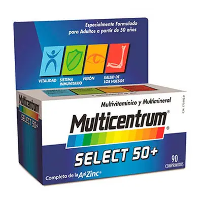 Multicentrum multivitamínico hombre 50 plus 90 comprimidos