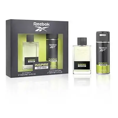 Reebok set inspire eau de toilette masculina 100 ml vaporizador + des...