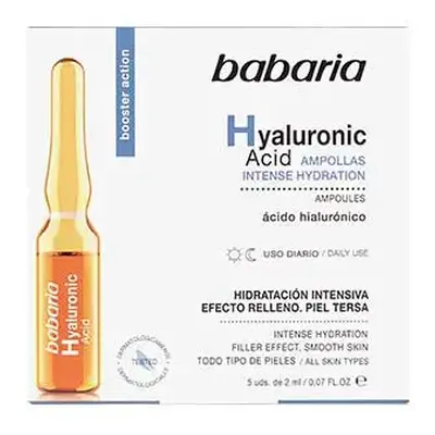 Babaria ampollas faciales ácido hyaluronic 5x2 ml