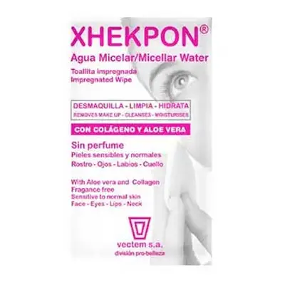 Xhekpon toallitas agua micelar 10 unidades