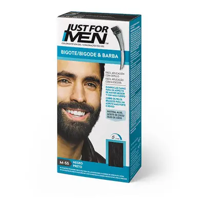 Just for men tinte bigote y barba negro