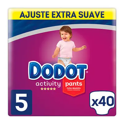 Dodot pants activity extra talla 5 38 unidades