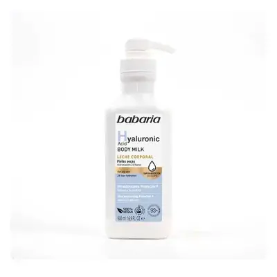 Babaria body milk acido hialuronico 500 ml