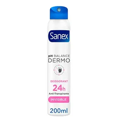 Sanex desodorante invisible 200 ml spray