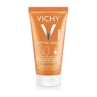 Vichy bb emulsión solar facial piel grasa spf50 con color 50 ml