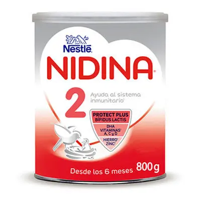 Nidina premium 2 leche de continuación infantil 800 gr