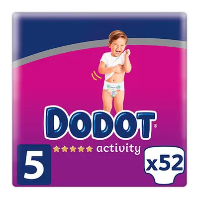 Dodot activity talla 5 52uds