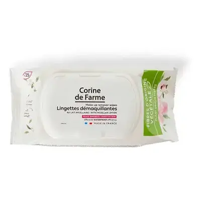 Corine de farme toallitas desmaquillantes con leche micelar 25 unidades