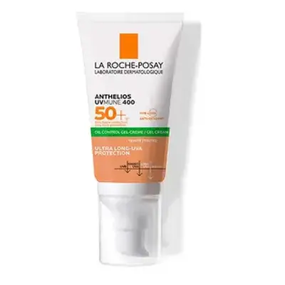 La roche posay anthelios uvmune 400 oil control gel-crema color spf50+ 50ml