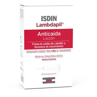 Isdin lambdapil loción anticaída 20 monodosis 3 ml