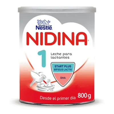 Nidina premium 1 leche para lactantes 800 gr