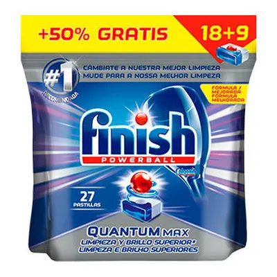 Finish quantum detergente lavavajillas pastillas 20 unidades