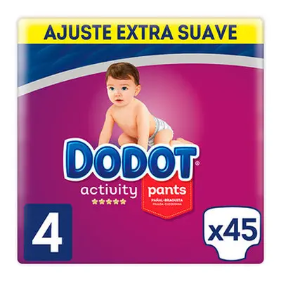 Dodot pants activity extra talla 4 43 unidades