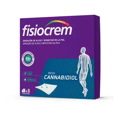 Fisiocrem cannabidol parches 8 unidades