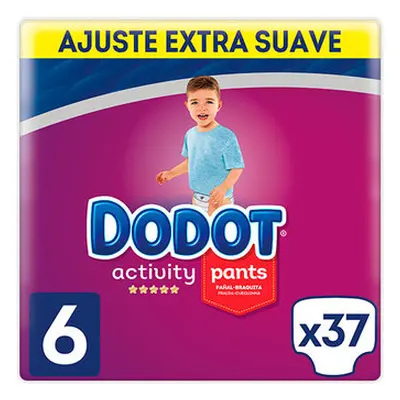 Dodot pants activity extra talla 6 35 unidades