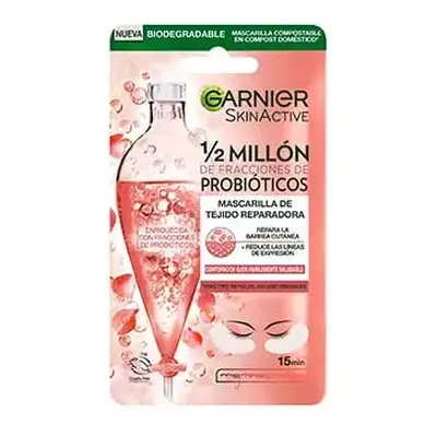 Garnier skin active mascarilla reparadora con probióticos ojos