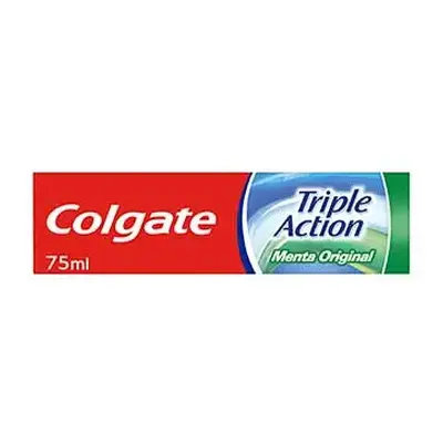 Colgate pasta dentífrica triple acción menta 75ml