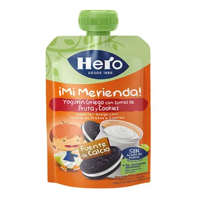 Hero pouche supernanos yogur griego con cookies 100 gr