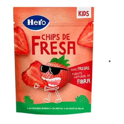 Hero baby snacks fresa chips kids