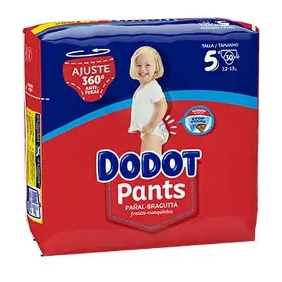 Dodot pants pañal braguita talla 5 30uds