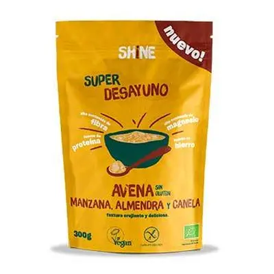 Shine super desayuno avena manzana y canela 300 gr