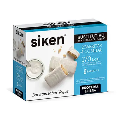 Sikendiet sustitutivo barrita de yogur 8 unidades