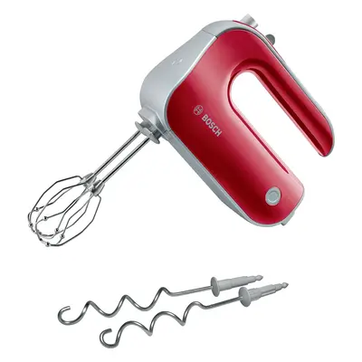 Bosch Batidora de repostería Styline Colour 500 W Rojo, Plateado MFQ40303