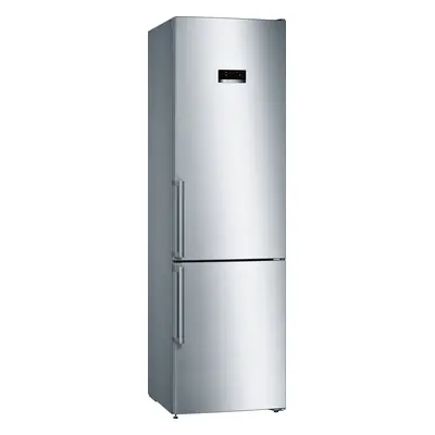 Bosch Serie 4 Frigorífico combinado de libre instalación 203 x 60 cm Acero antihuellas KGN39XIEQ