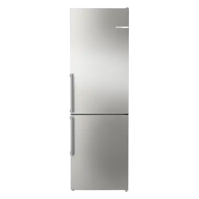 Bosch Serie 4 Frigorífico combinado de libre instalación 186 x 60 cm Acero antihuellas KGN36VIBT