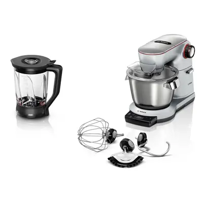 Bosch Serie 8 Robot de cocina con báscula OptiMUM 1600 W Acero, Negro MUM9YX5S12