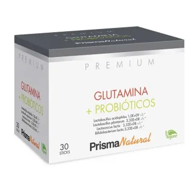 Prisma Premium Glutamina + Probioticos 30 Sticks