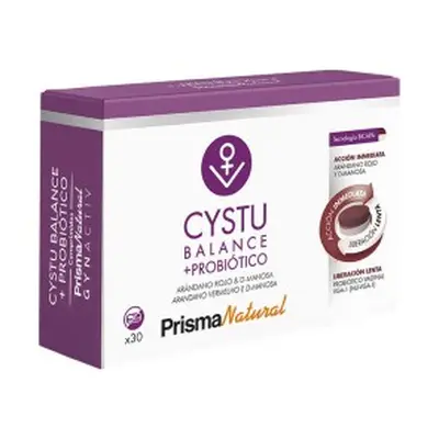 Gynactiv Cystu-Balance + Probiótico 30 Comprimidos Prisma Natural