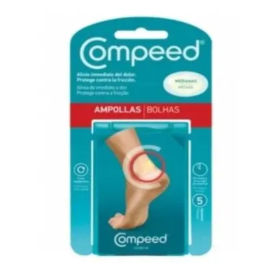 Compeed Ampollas Talones Talla Media 5 uds