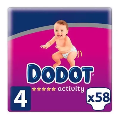 Dodot Activity Jumbo Pack Talla 4 58Uds