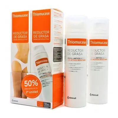 Thiomucase Reductor de Grasa Duplo 200 + 200 ML