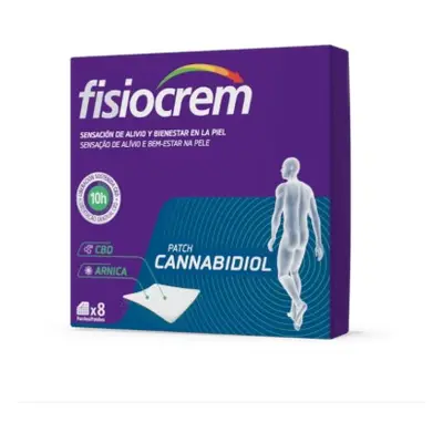 Fisiocrem Patch Cannabidiol 8 Parches