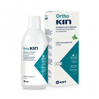 Ortho KIN enjuague dental Menta 500 ml