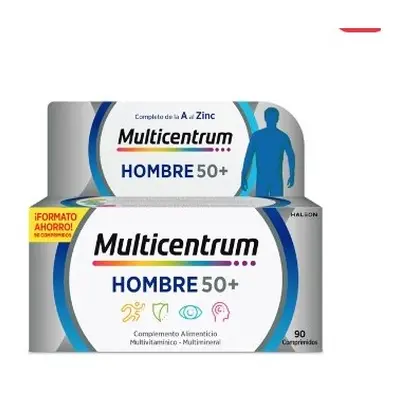 Multicentrum Hombre 50+ 90 Comprimidos