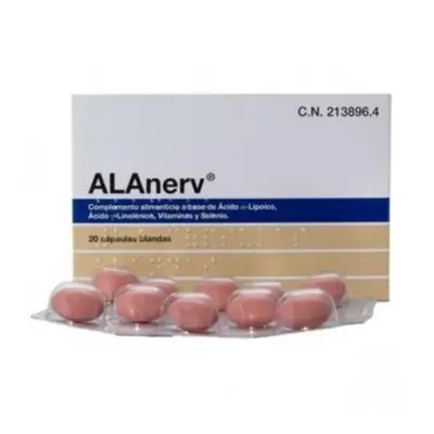 ALAnerv 920 mg 20 cápsulas