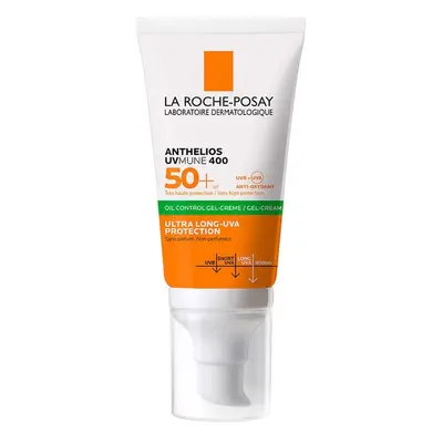 Protector Solar Rostro Anthelios Toque Seco SPF50+ Piel Sensible 50 ml