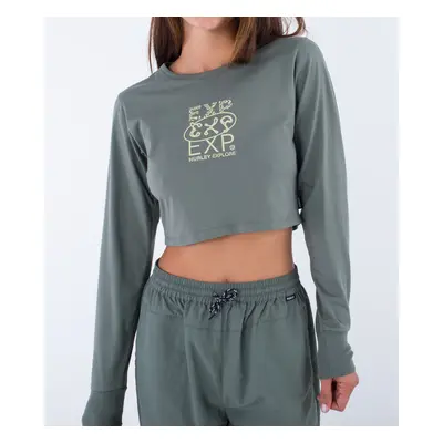 Camiseta manga larga mujer - explore canyons|agave green|m