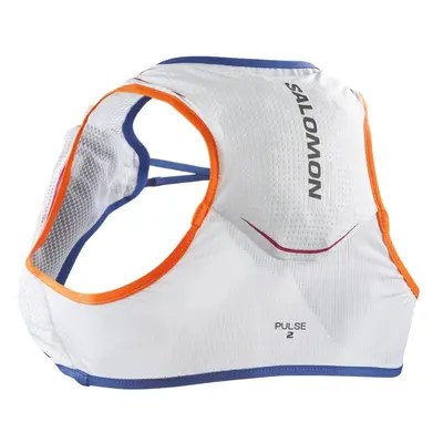 Chaleco de Running Salomon Pulse 2 Blanco Azul, Talla